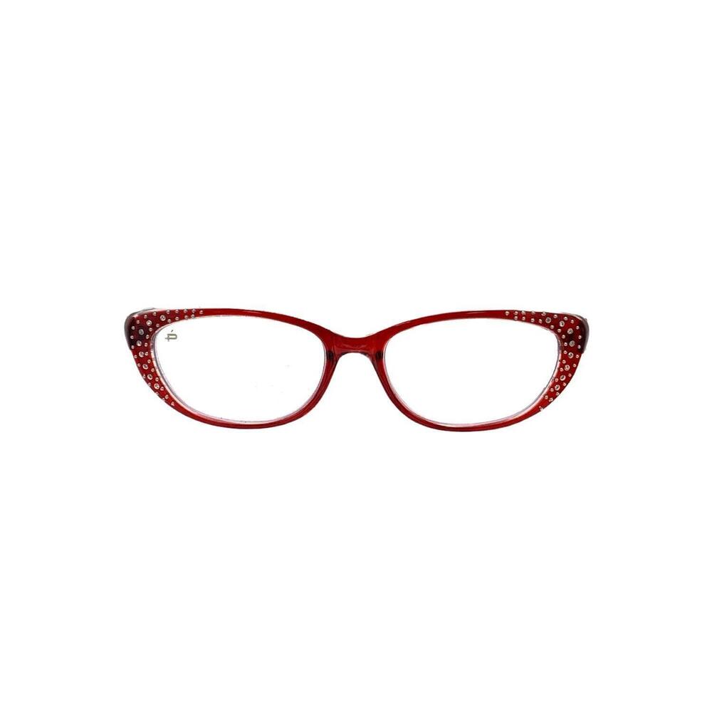 Prive Revaux Throwback Blue Light Readers Red